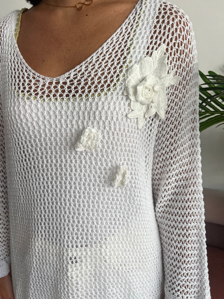Jersey Redecilla blanco