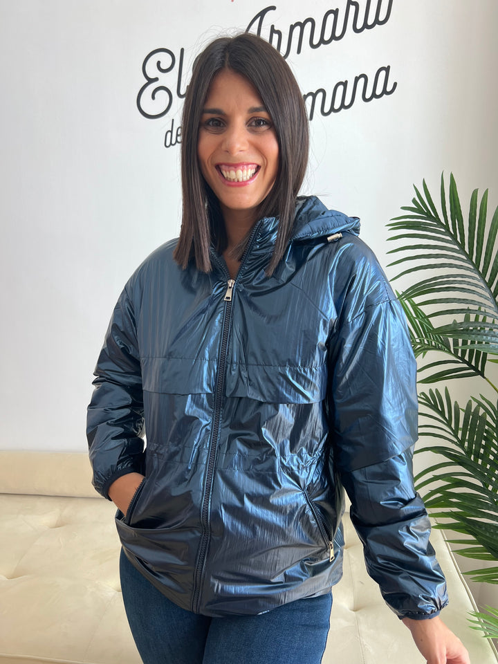 Abrigo Lucía navy