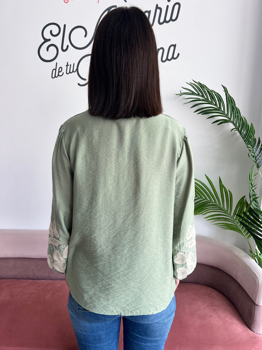 Camisa Lía verde
