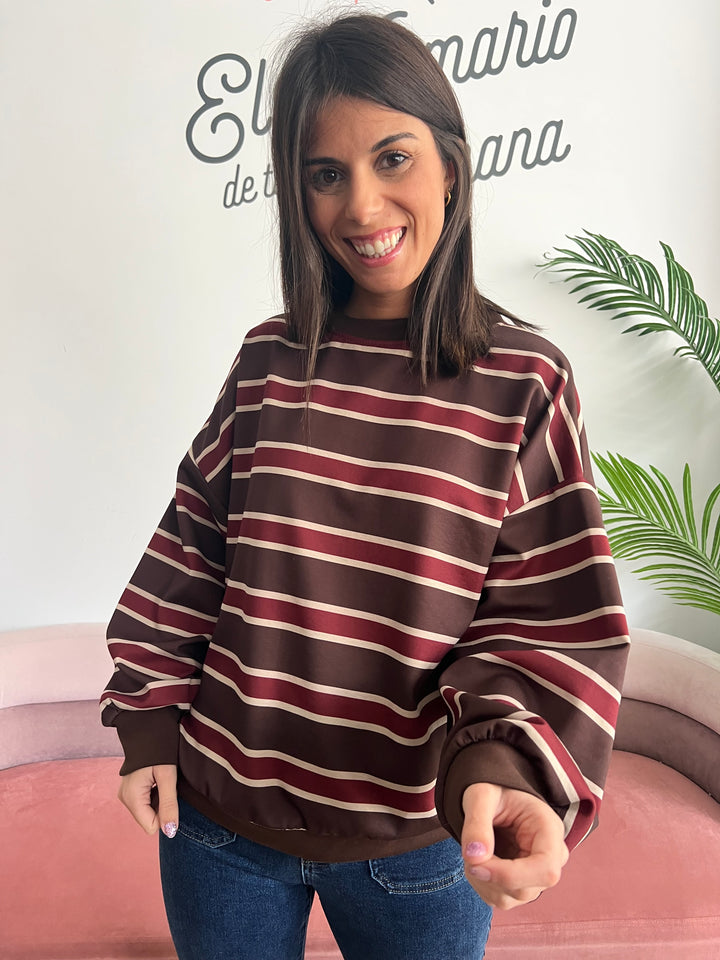 Sudadera Zoe marrón