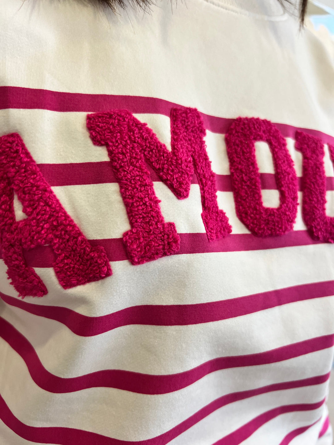 Sudadera Adela fucsia