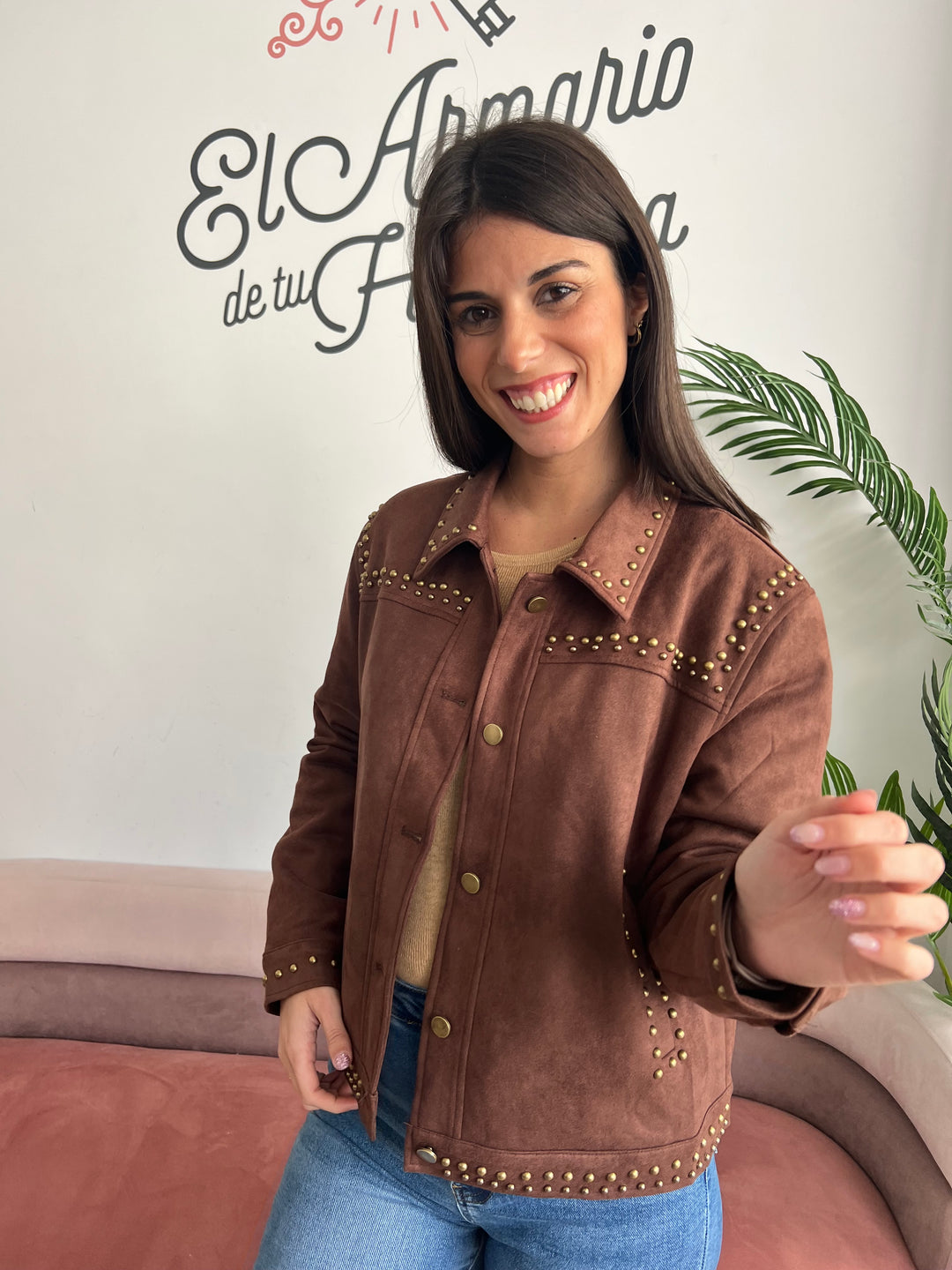 Chaqueta Adriana marrón