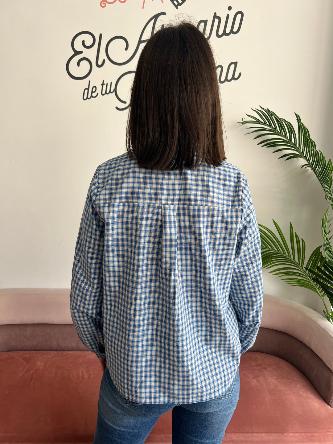 Camisa Ángela azul