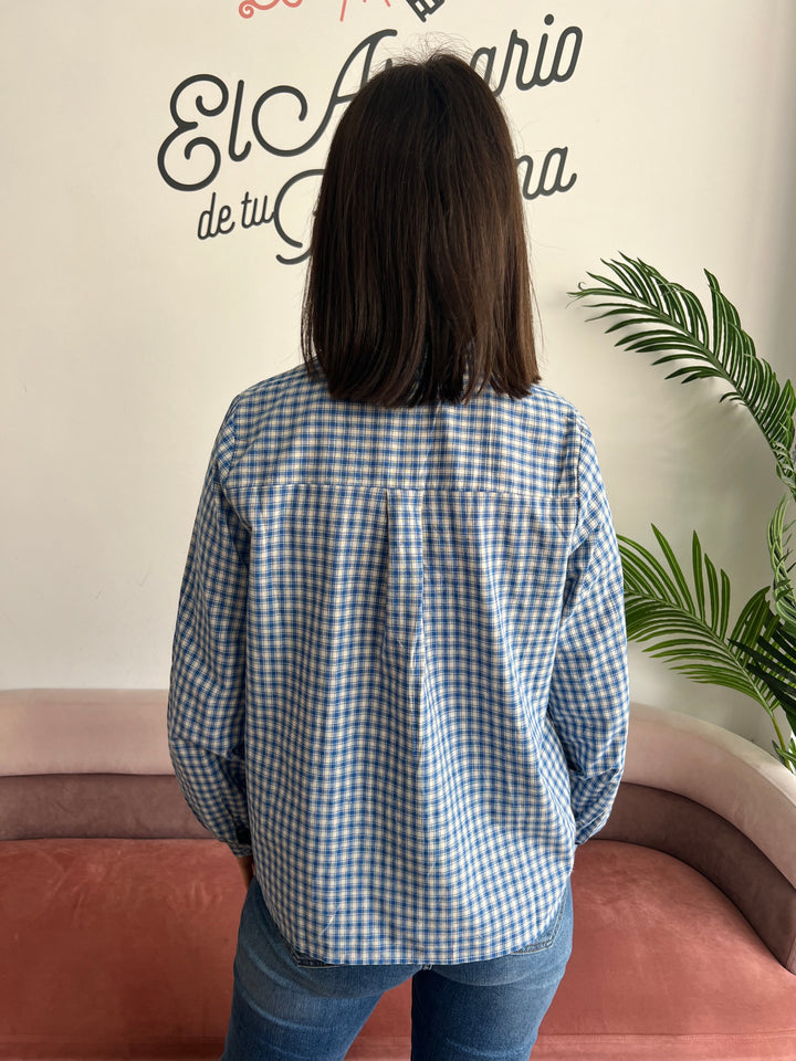 Camisa Ángela azul
