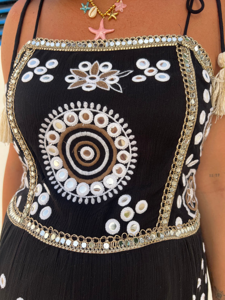 Vestido Boho negro