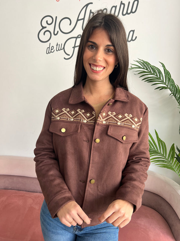Chaqueta Lara marrón