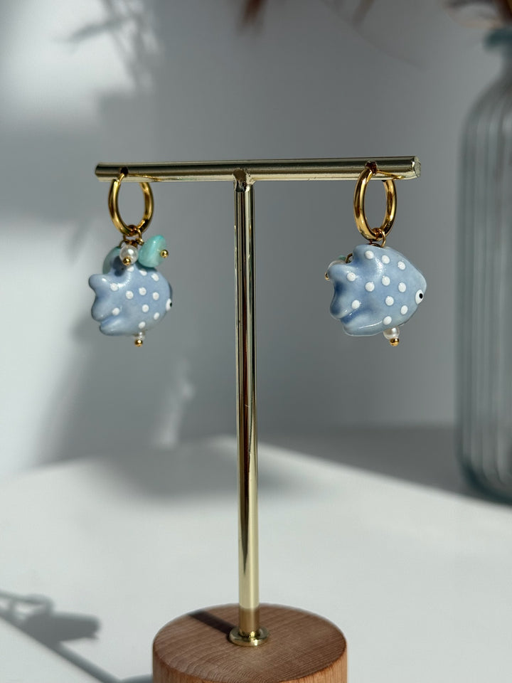 Pendientes Fish (acero)