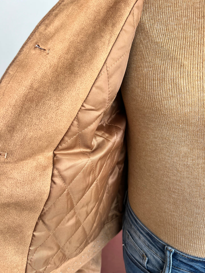 Chaqueta Adriana camel