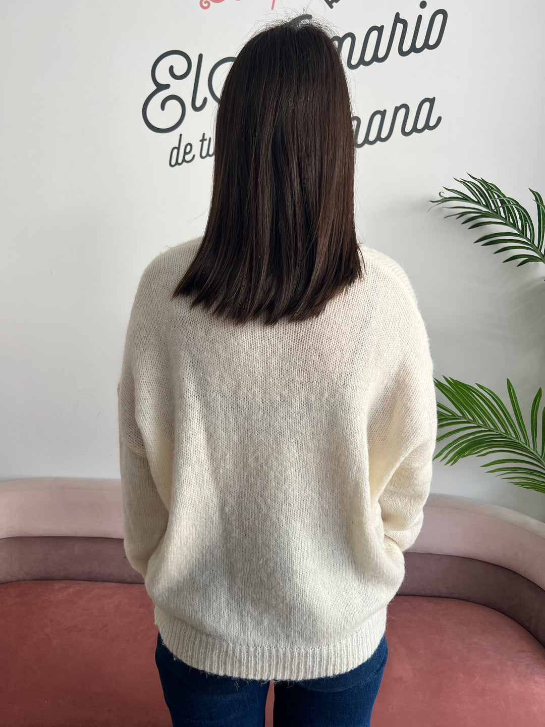 Jersey Melisa blanco roto