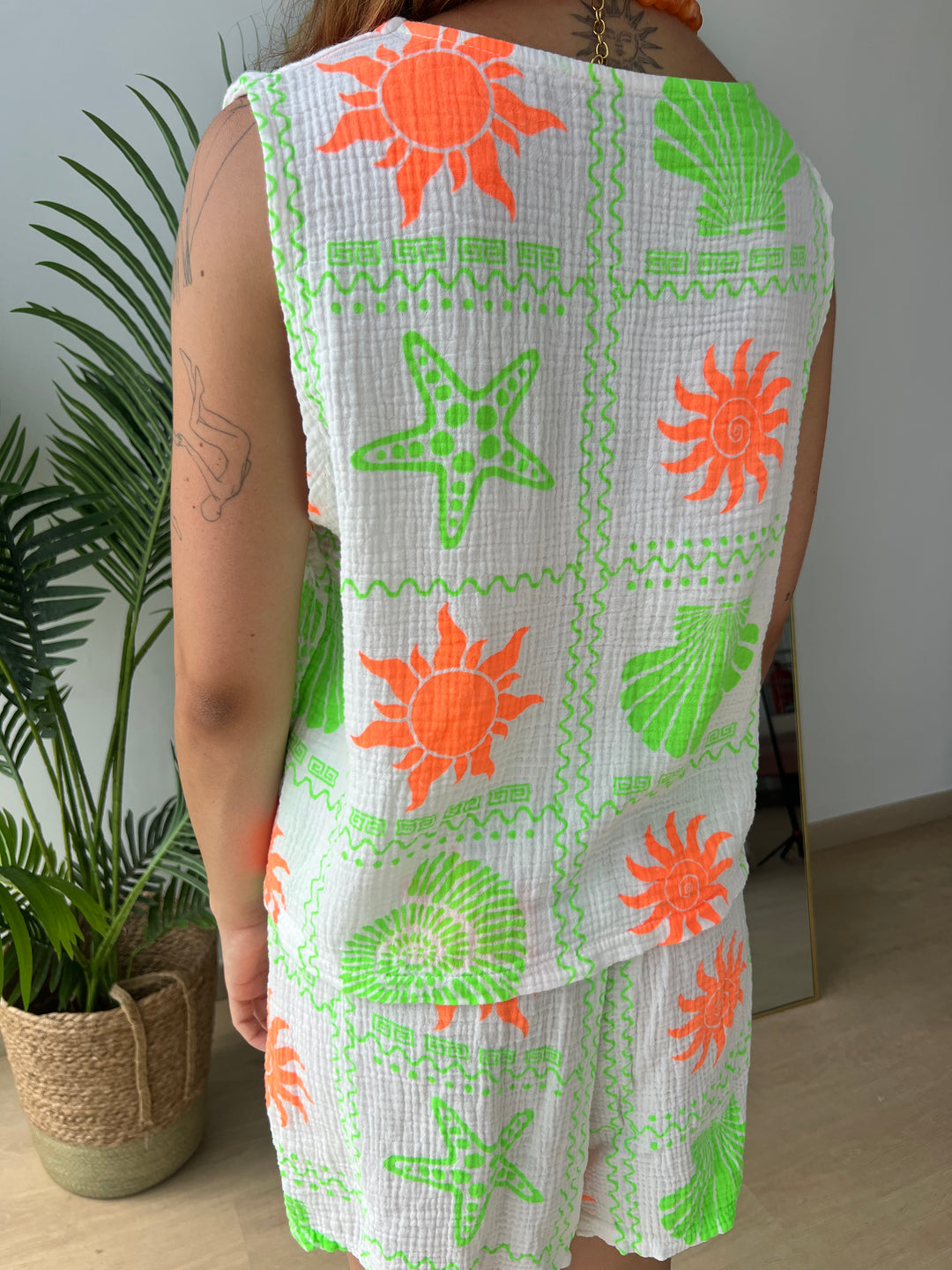 Conjunto Beach verde