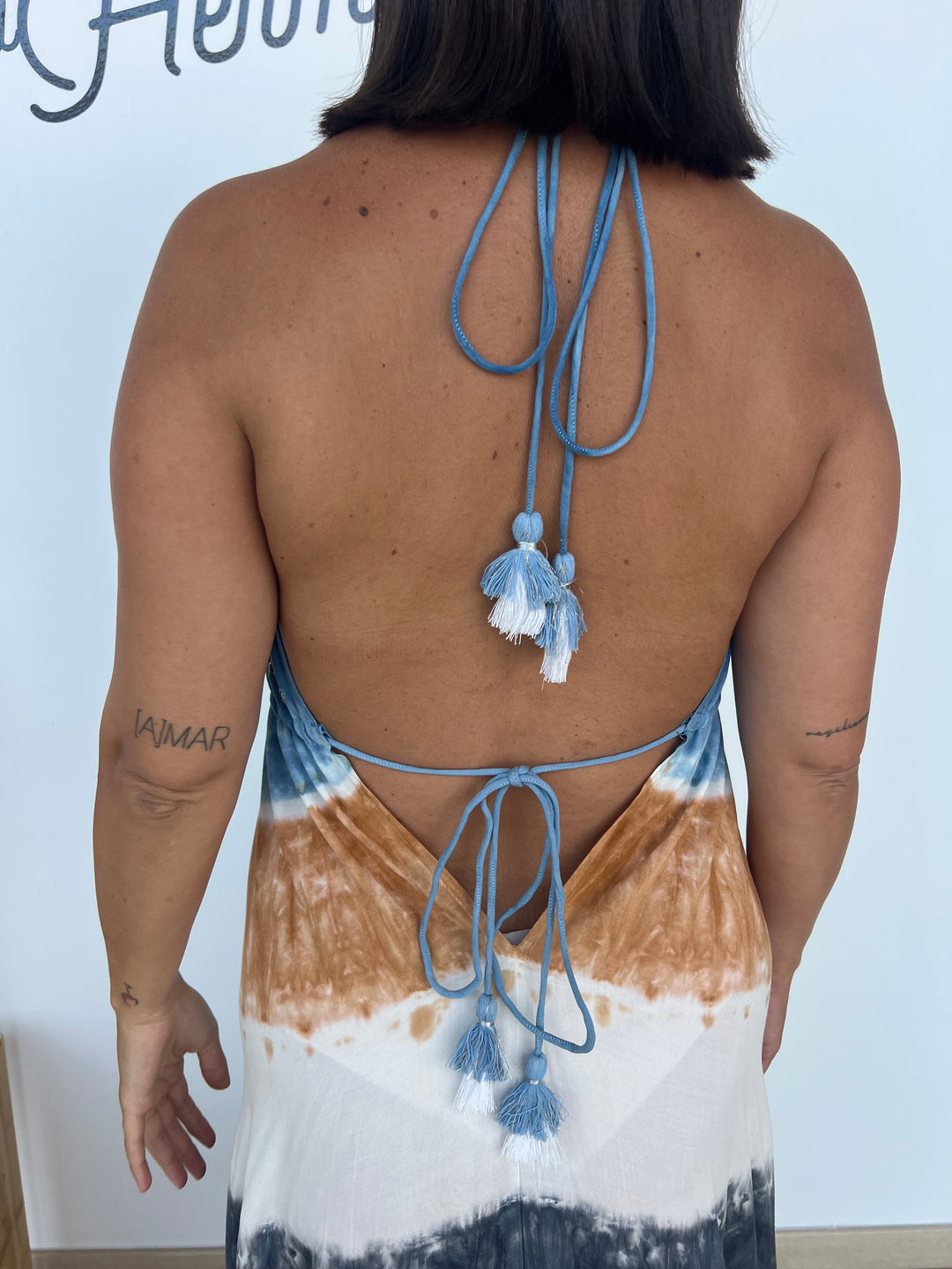 Vestido Cuba azul