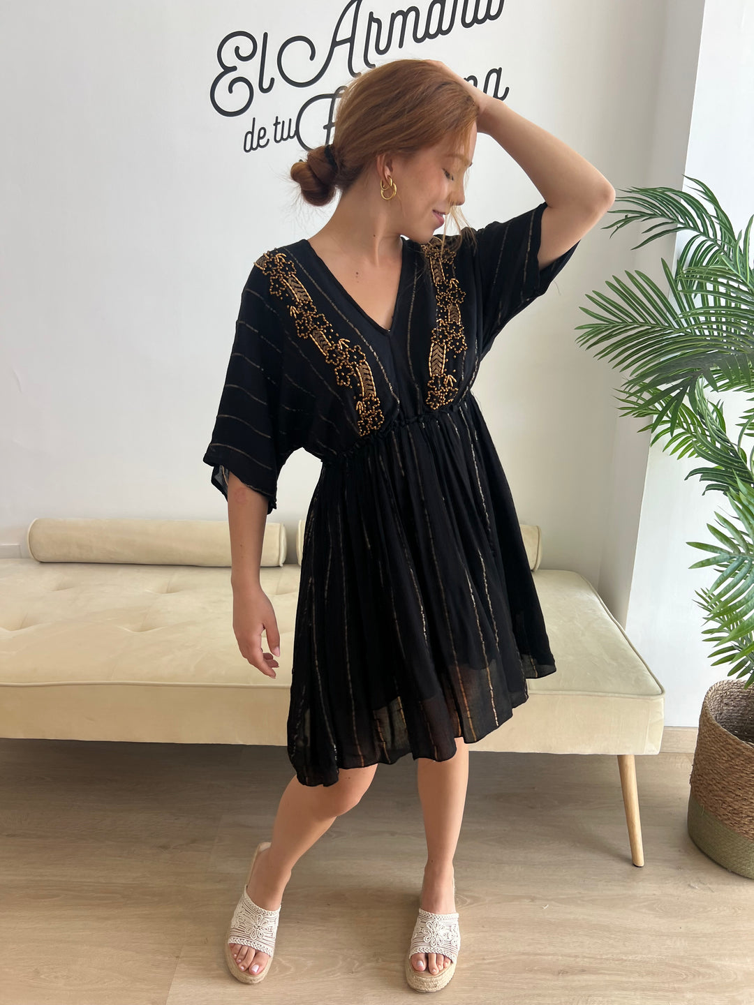 Vestido San José negro