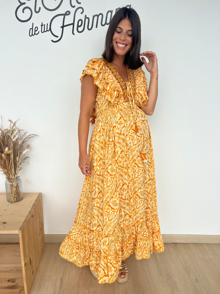 Vestido Korma amarillo
