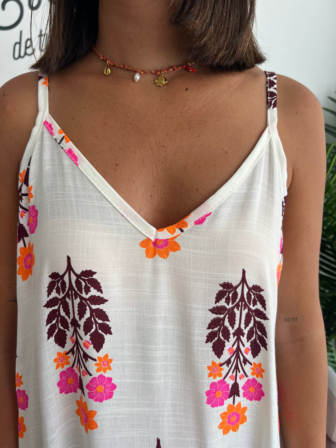 Vestido Trini marrón
