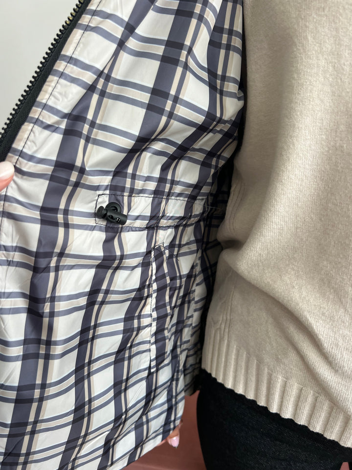 Chaqueta Cuadros Reversible