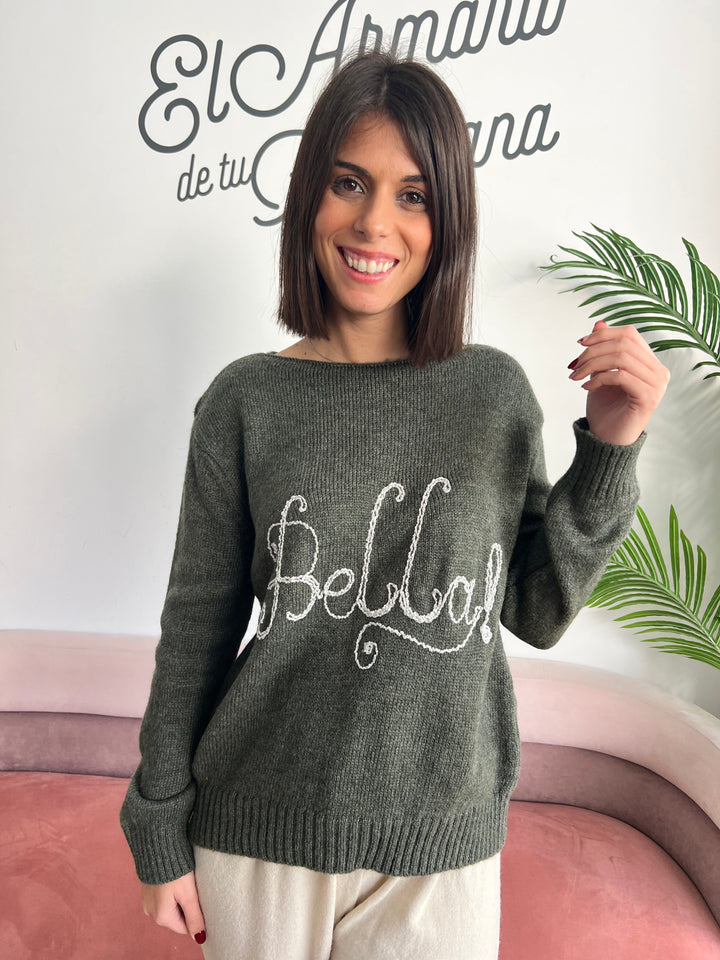 Jersey Bella verde militar