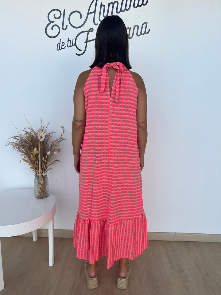 Vestido Julieta fucsia