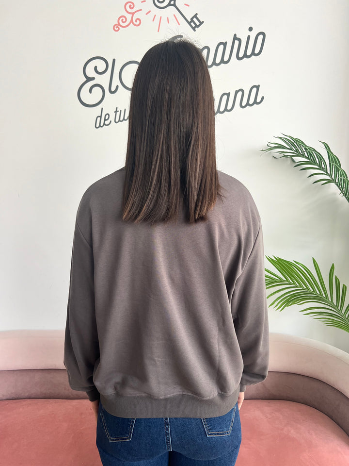 Sudadera Butterfly gris