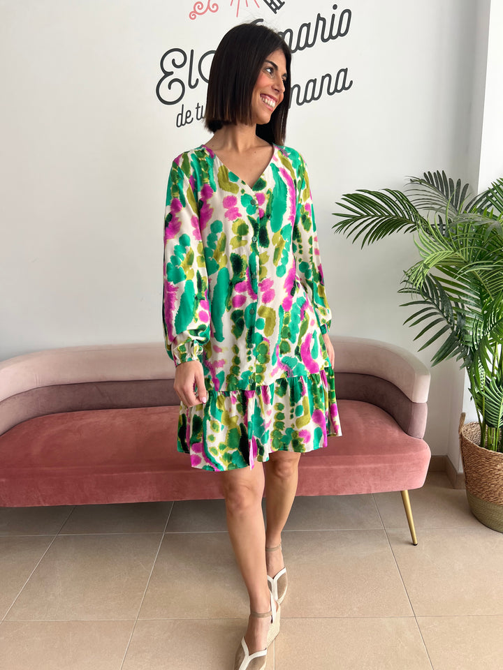 Vestido Abba verde
