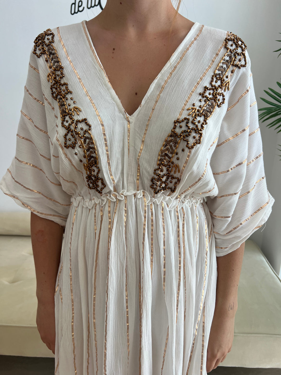 Vestido San José blanco