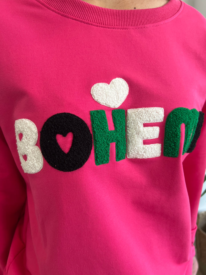 Sudadera Boheme fucsia