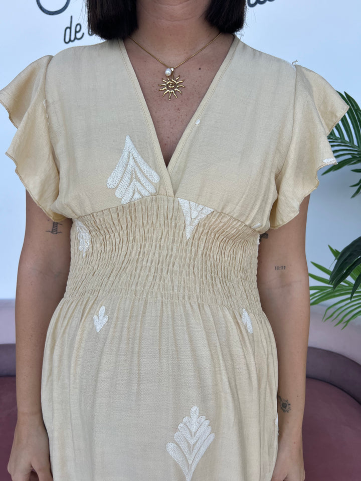 Vestido Iratxe amarillo