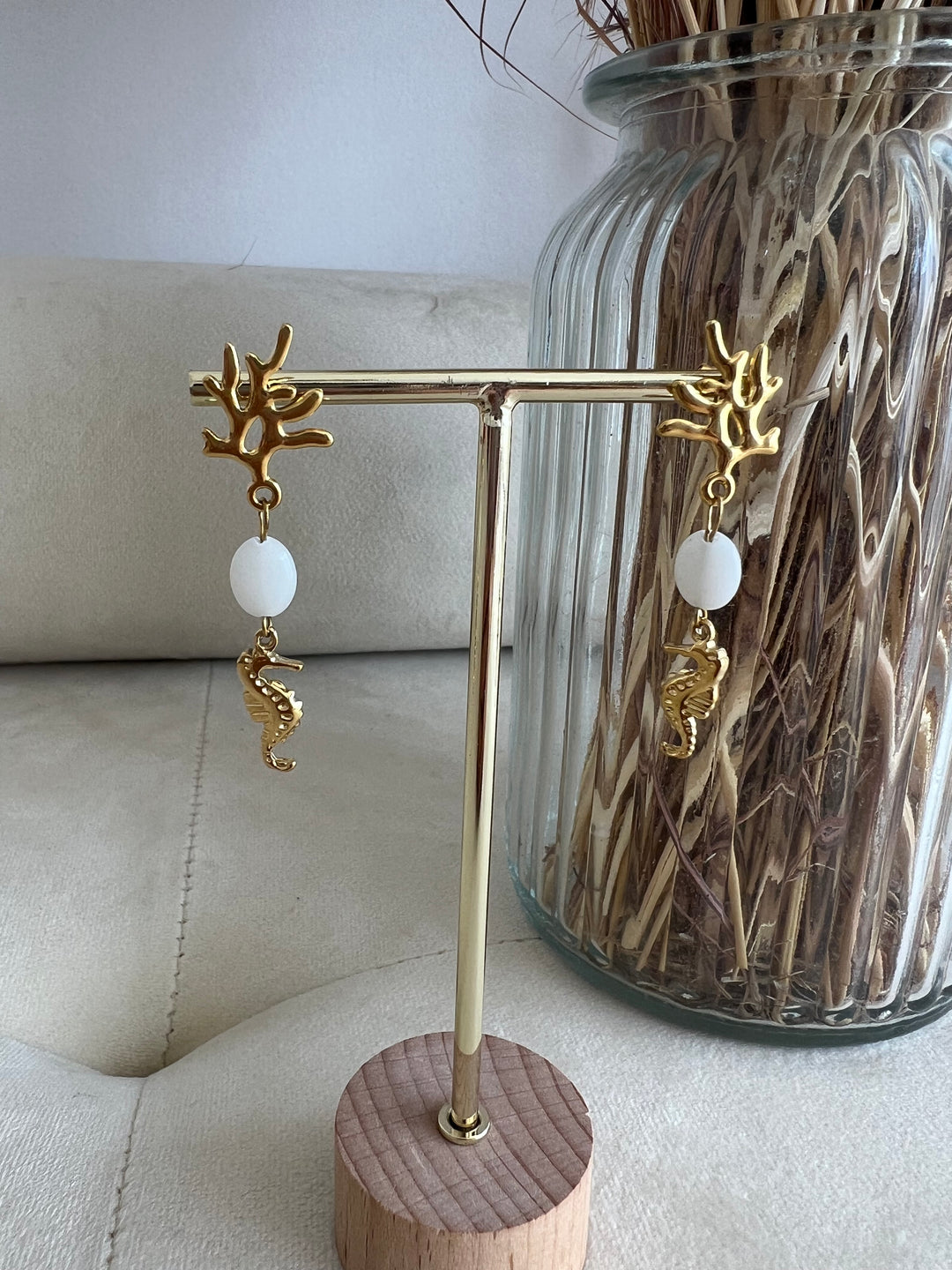 Pendientes Arrecife (acero)