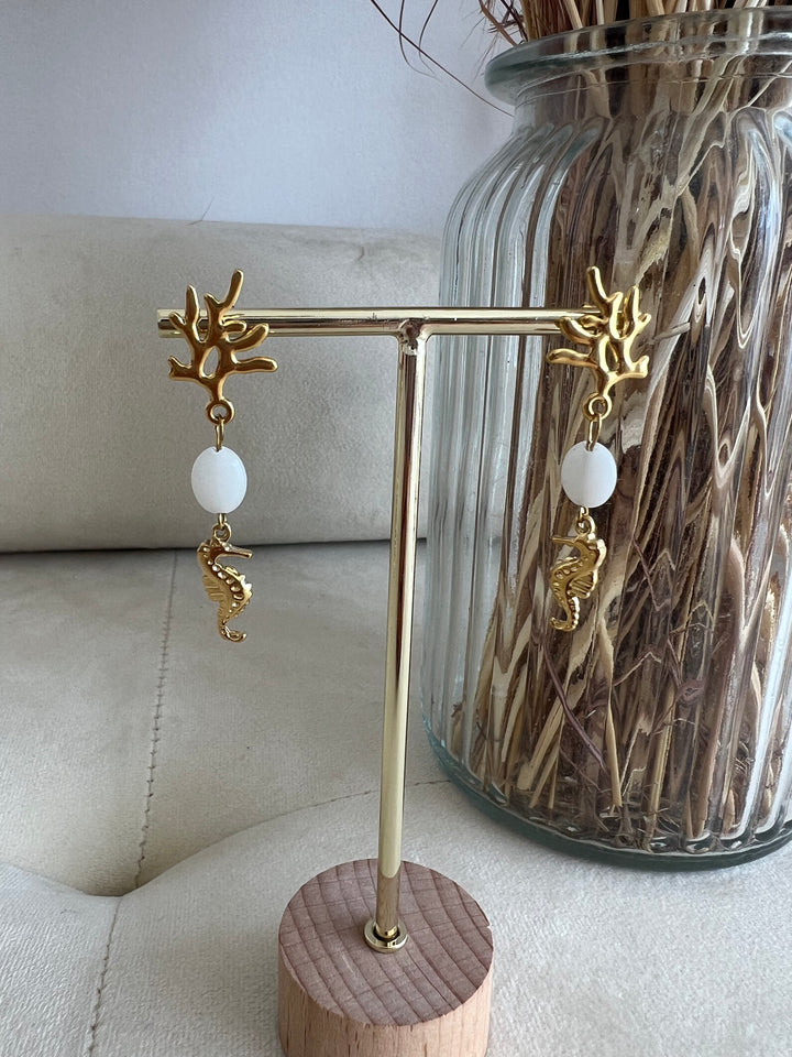Pendientes Arrecife (acero)