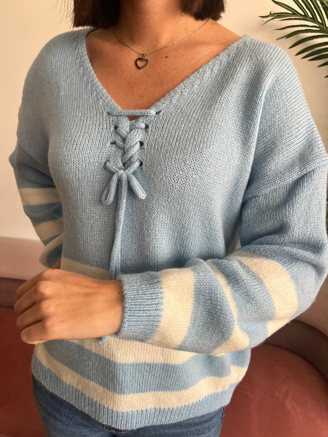 Jersey Abril celeste