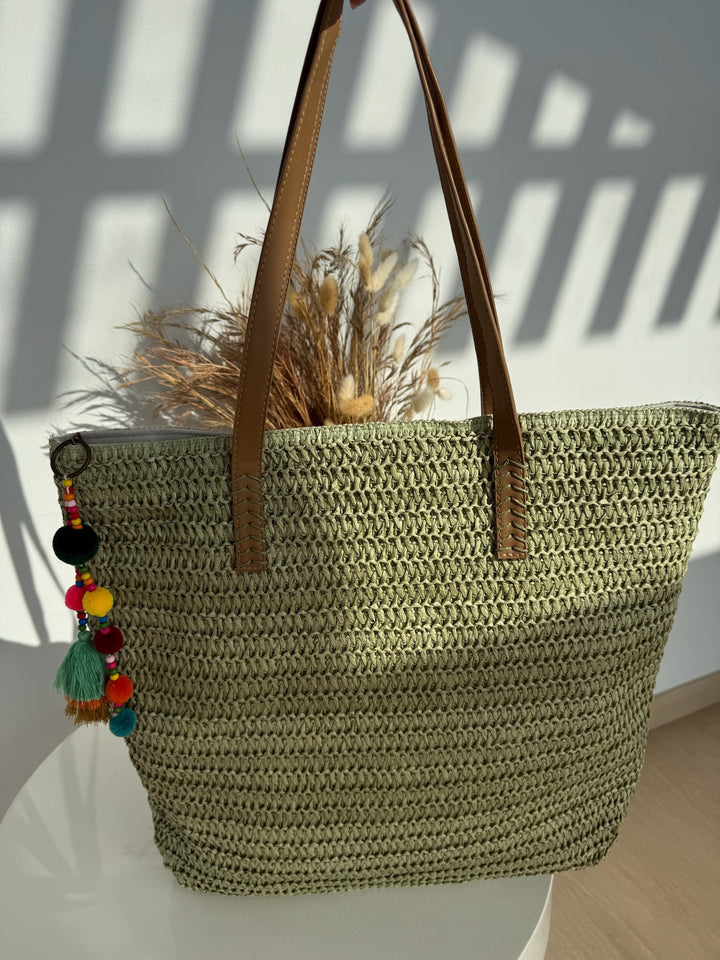 Bolso Alicia verde militar