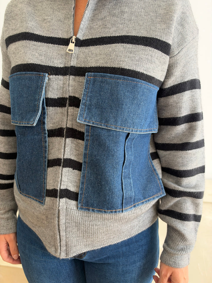 Chaqueta Nerea gris