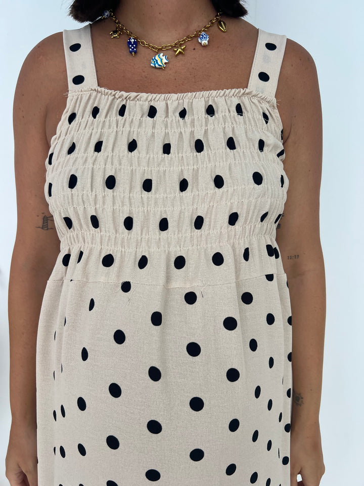 Vestido Cameron beige