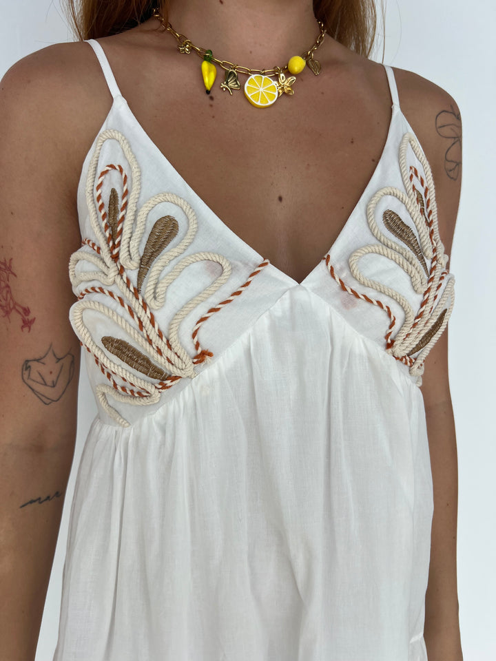 Vestido Paola blanco