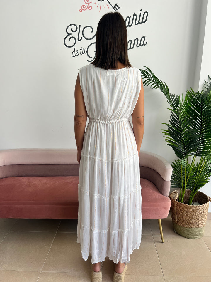 Vestido India blanco