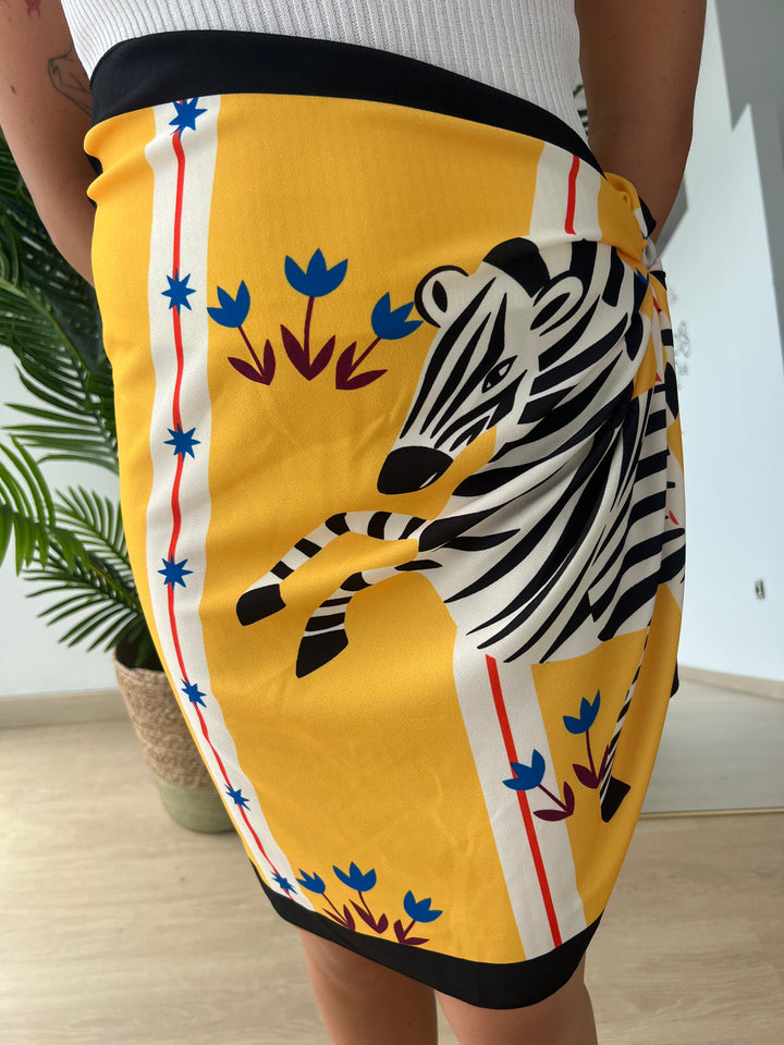 Falda Zebra