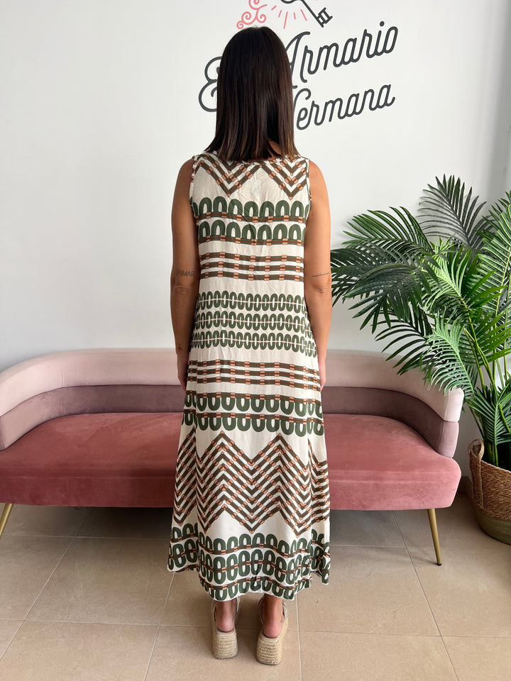 Vestido Tania verde