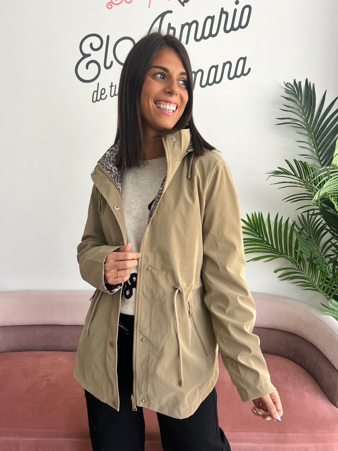 Chaqueta Reversible Chubasquero