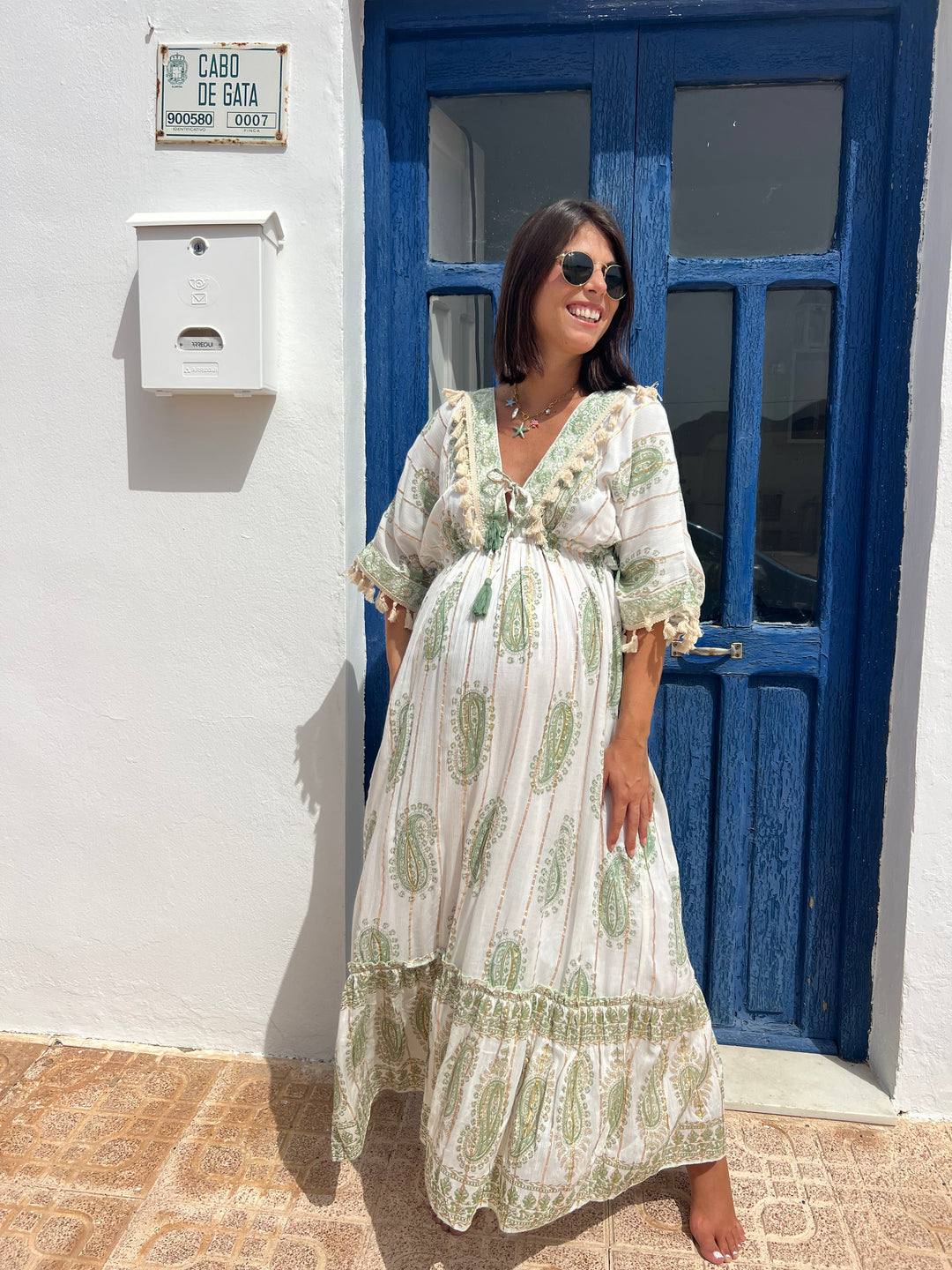 Vestido Golden verde
