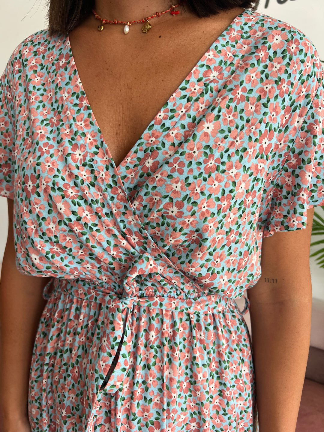 Vestido Dayana celeste