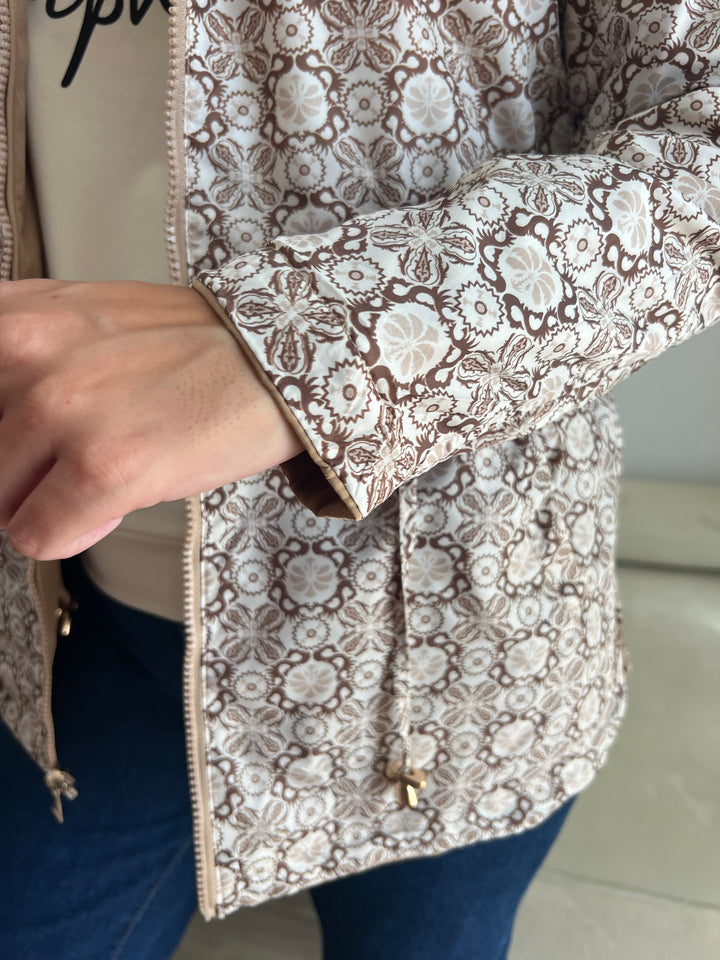 Chaqueta Reversible Úrsula caqui