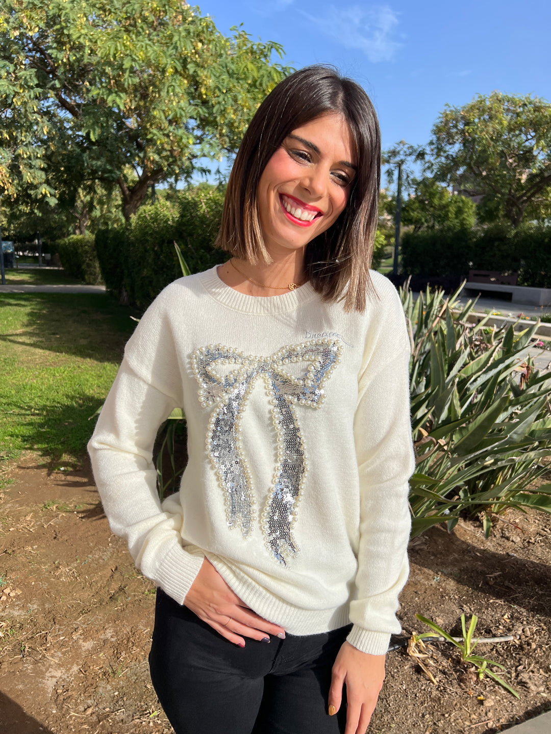 Jersey Lazo beige