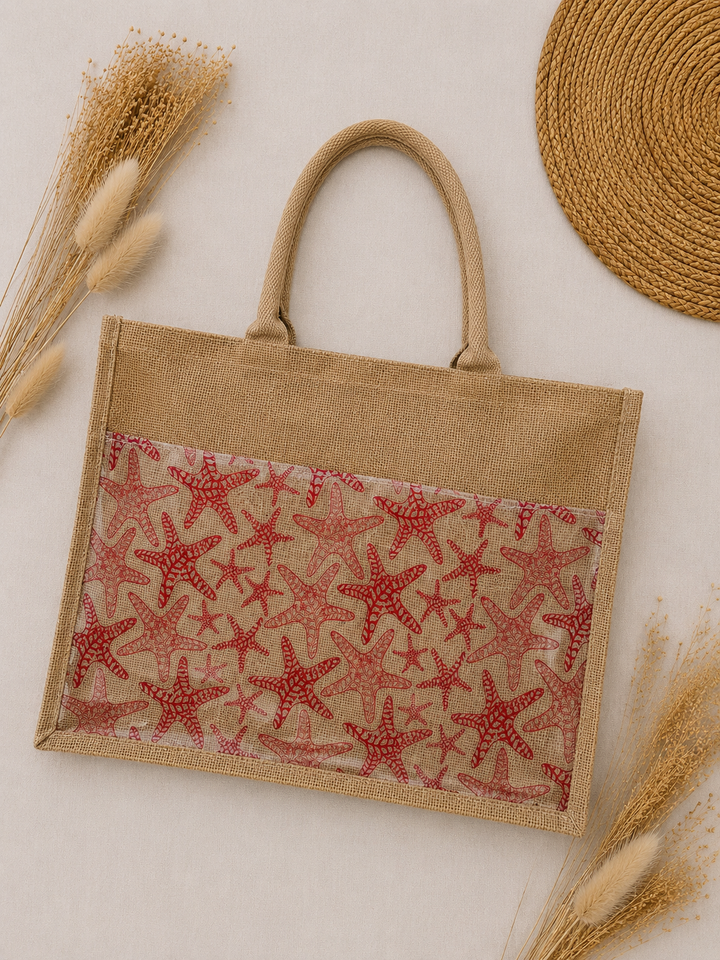 Bolso Estrellas rojo