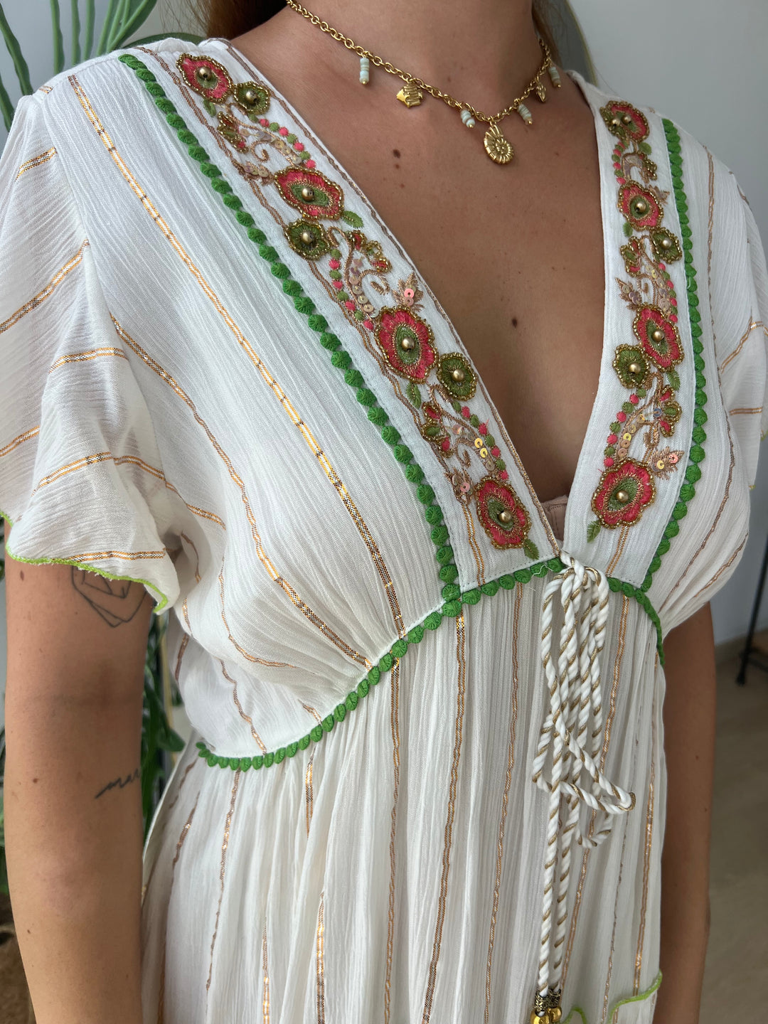 Vestido Bolonia blanco