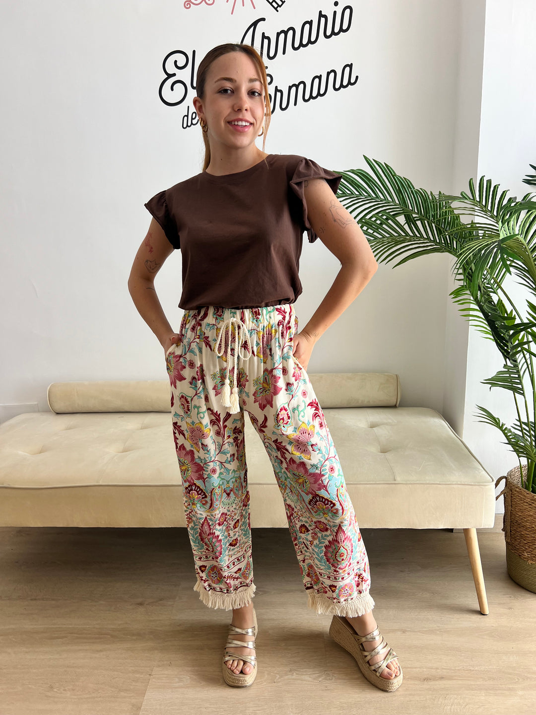 Pantalón Mika beige