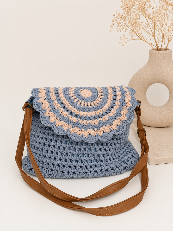 Bolso Bianca celeste