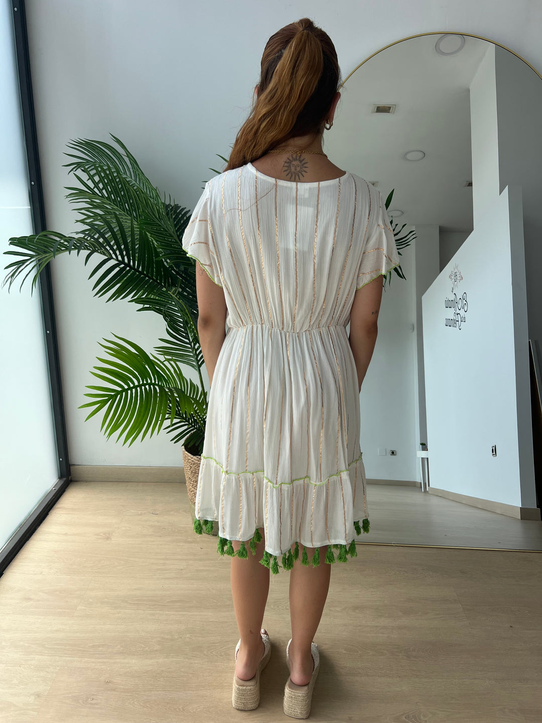 Vestido Bolonia blanco