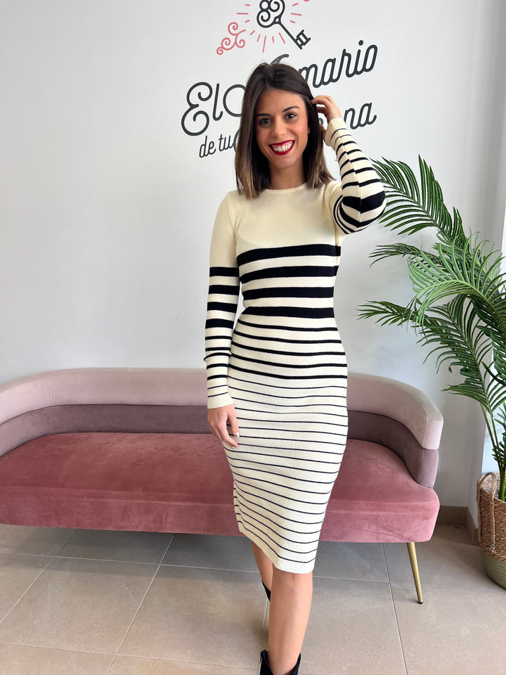 Vestido Wendy beige