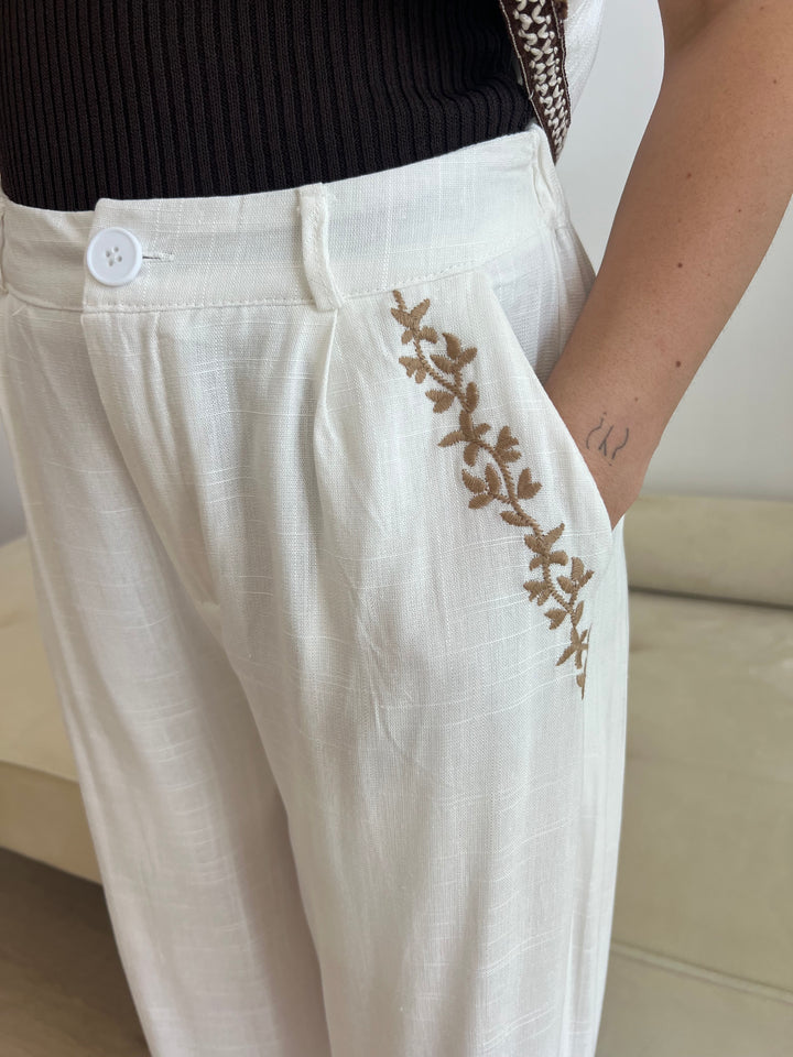Conjunto Michell blanco roto