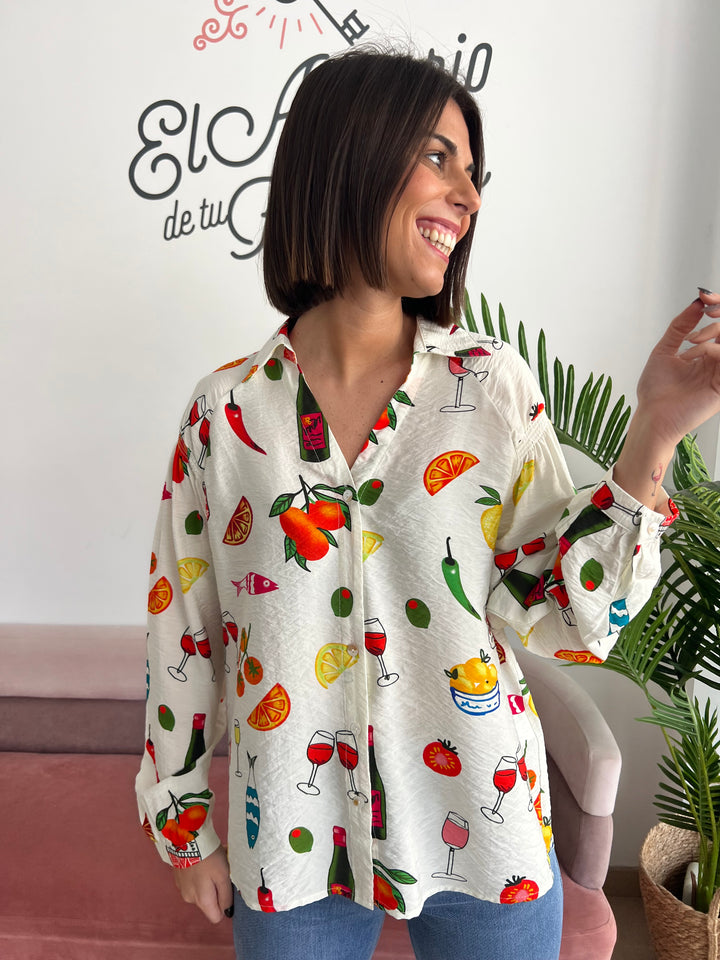Camisa Dolce rojo