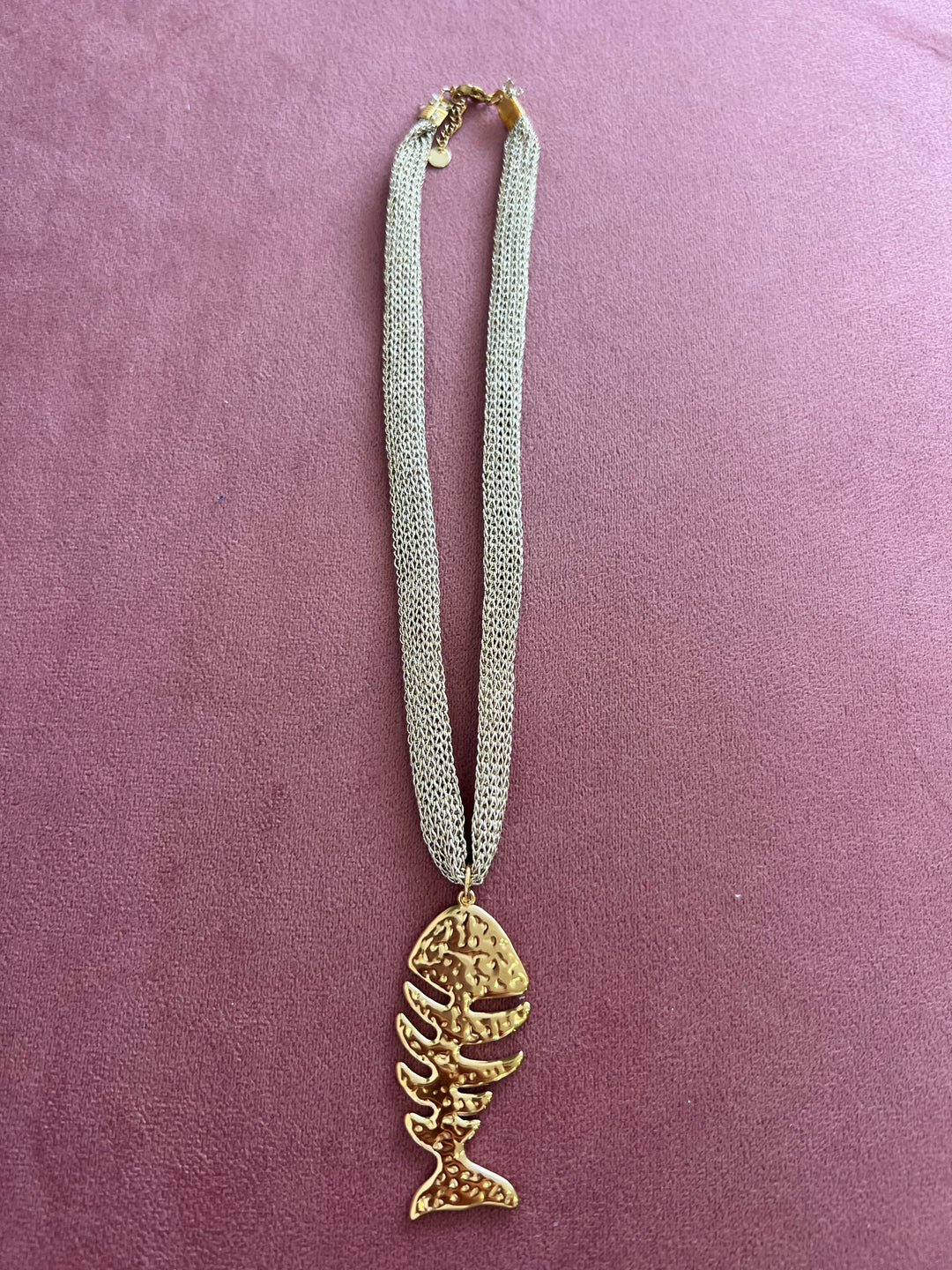 Collar red espina (acero)